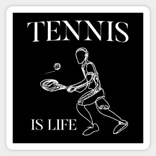 Tennis is Life Sticker